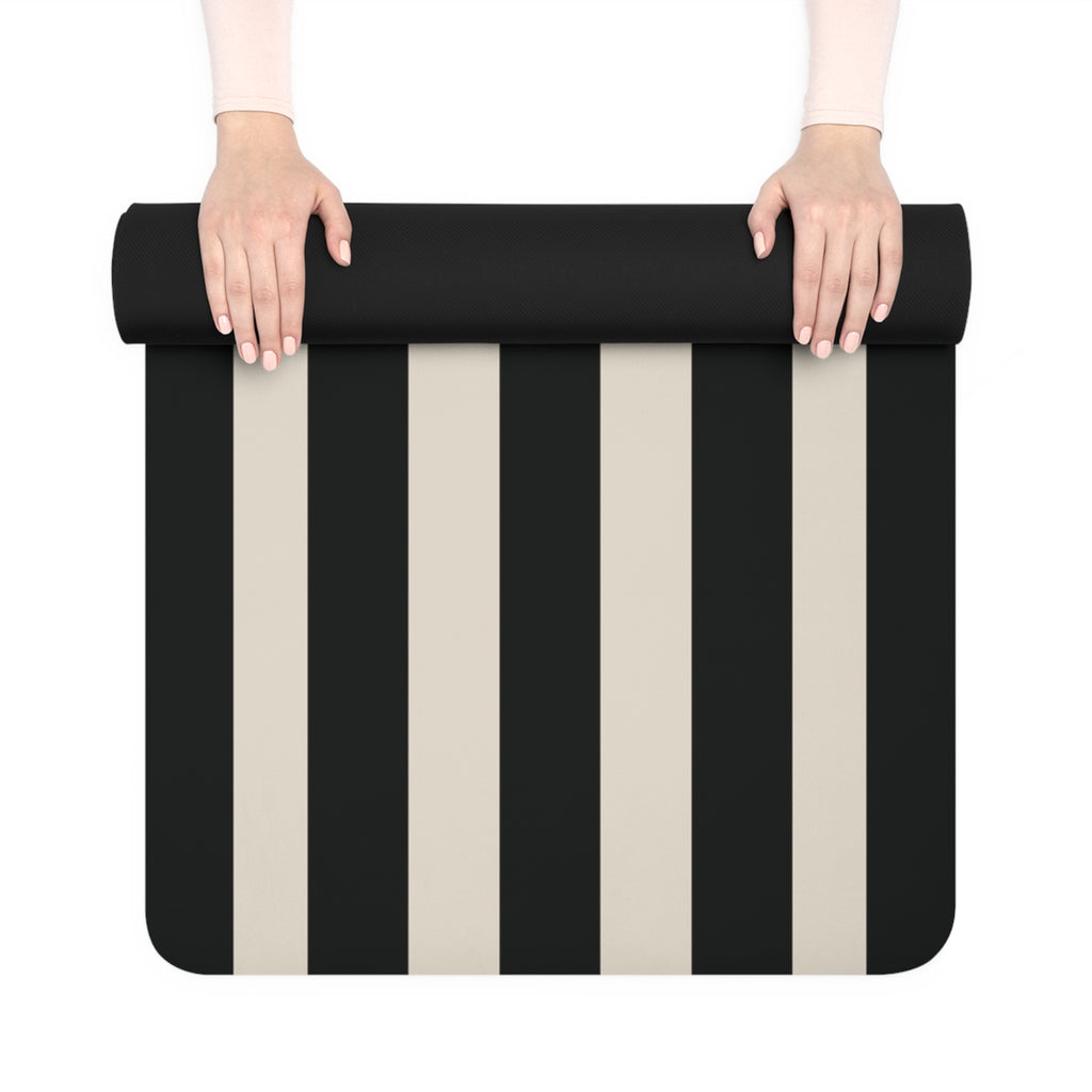 Stylish Rubber Yoga Mat - Gym, pilates.
