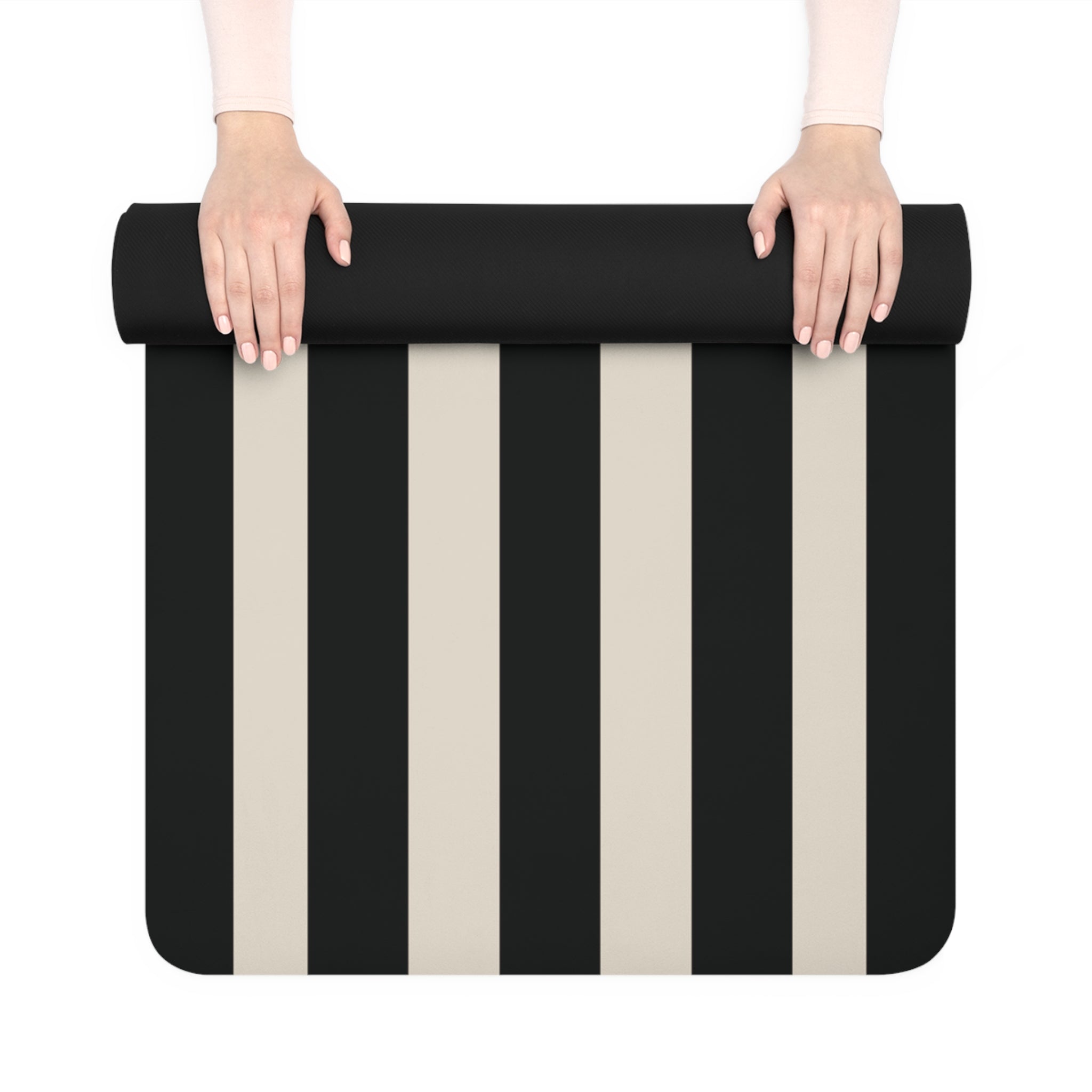 Stylish Rubber Yoga Mat - Gym, pilates.