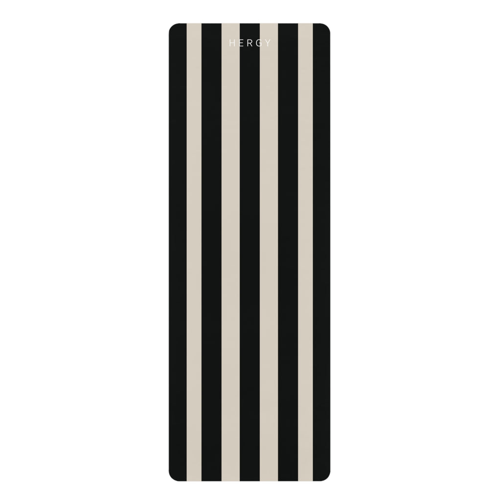 Stylish Rubber Yoga Mat - Gym, pilates.