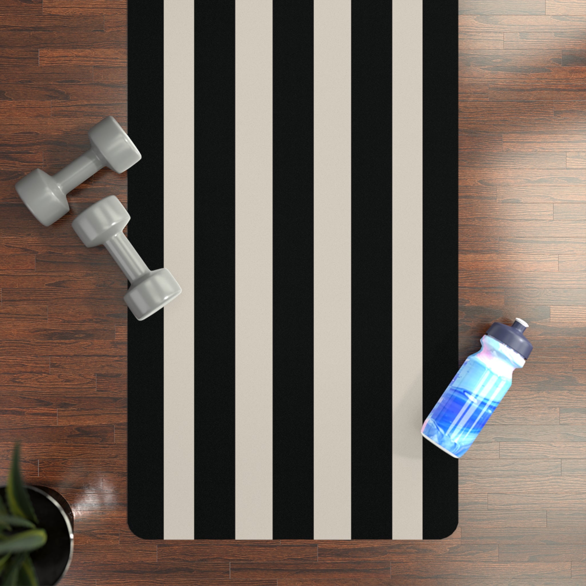 Stylish Rubber Yoga Mat - Gym, pilates.